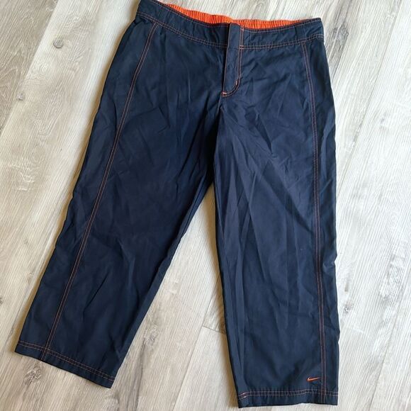 Vintage Nike Nylon Cropped Pants Size Medium - Picture 3 of 6